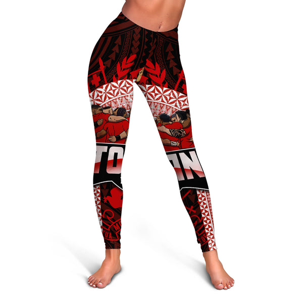 Tonga Mate Ma'a Rugby League Legging