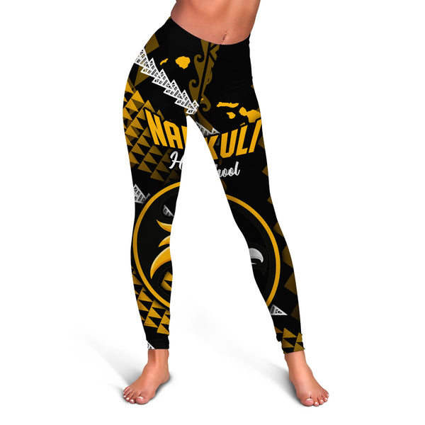 Hawaii Nanakuli High School Legging Map Style