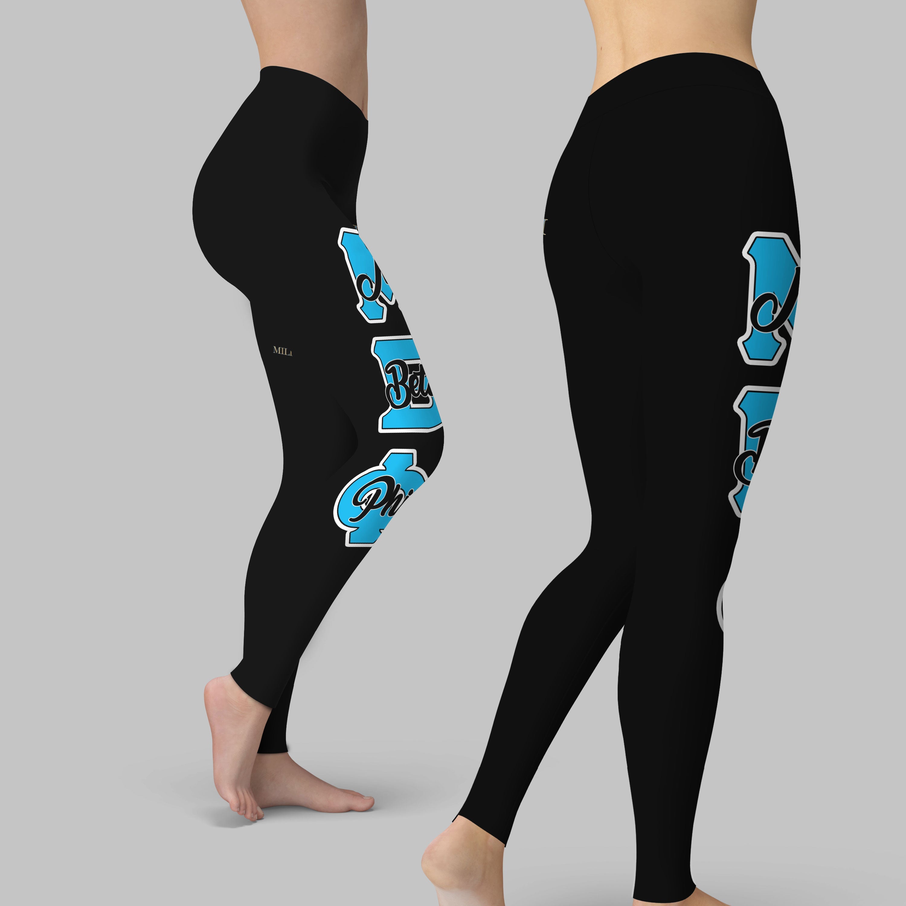 Fraternity Legging - Mu Beta Phi Legging Original Dark Style