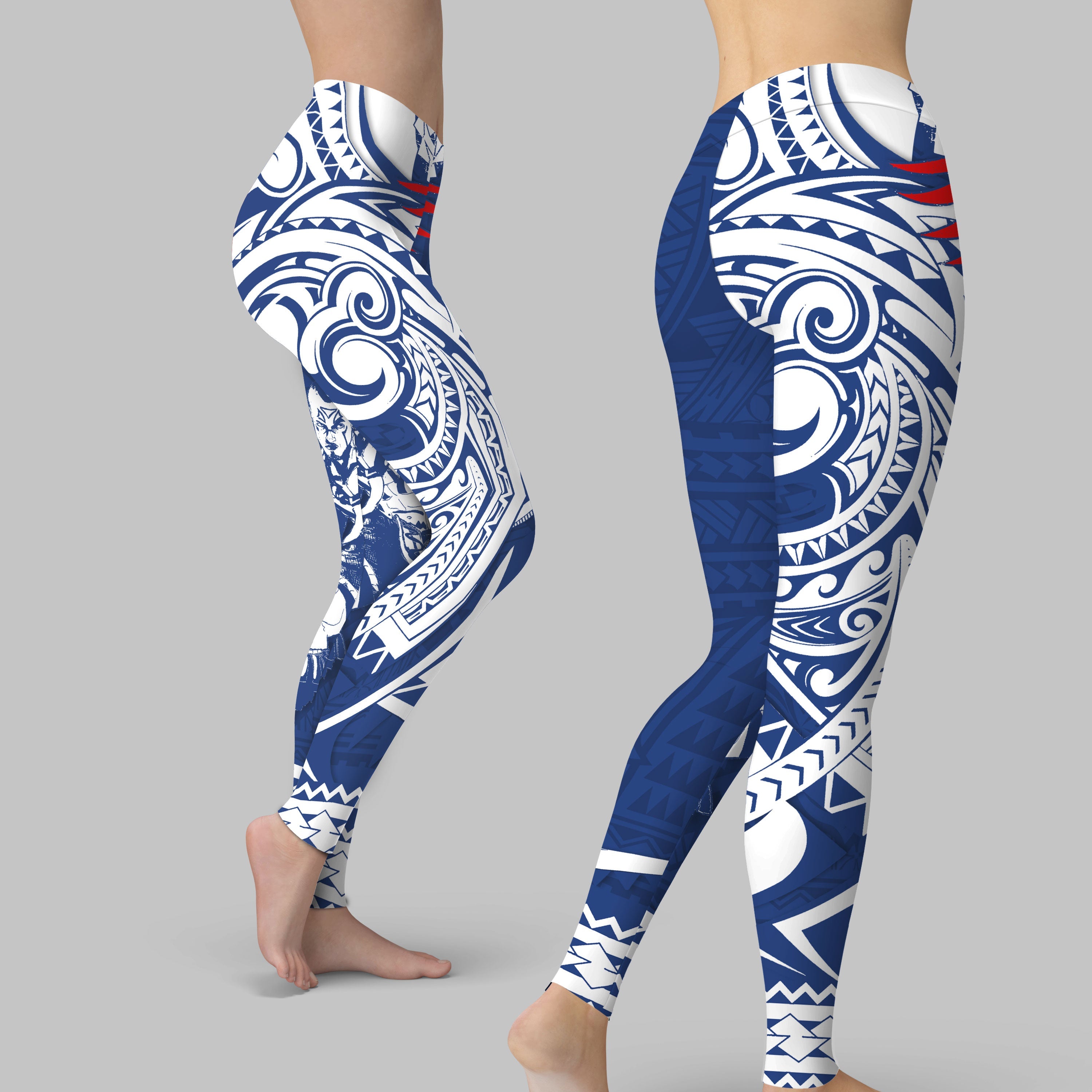 Samoa Legging Warrior Ula Nifo Style