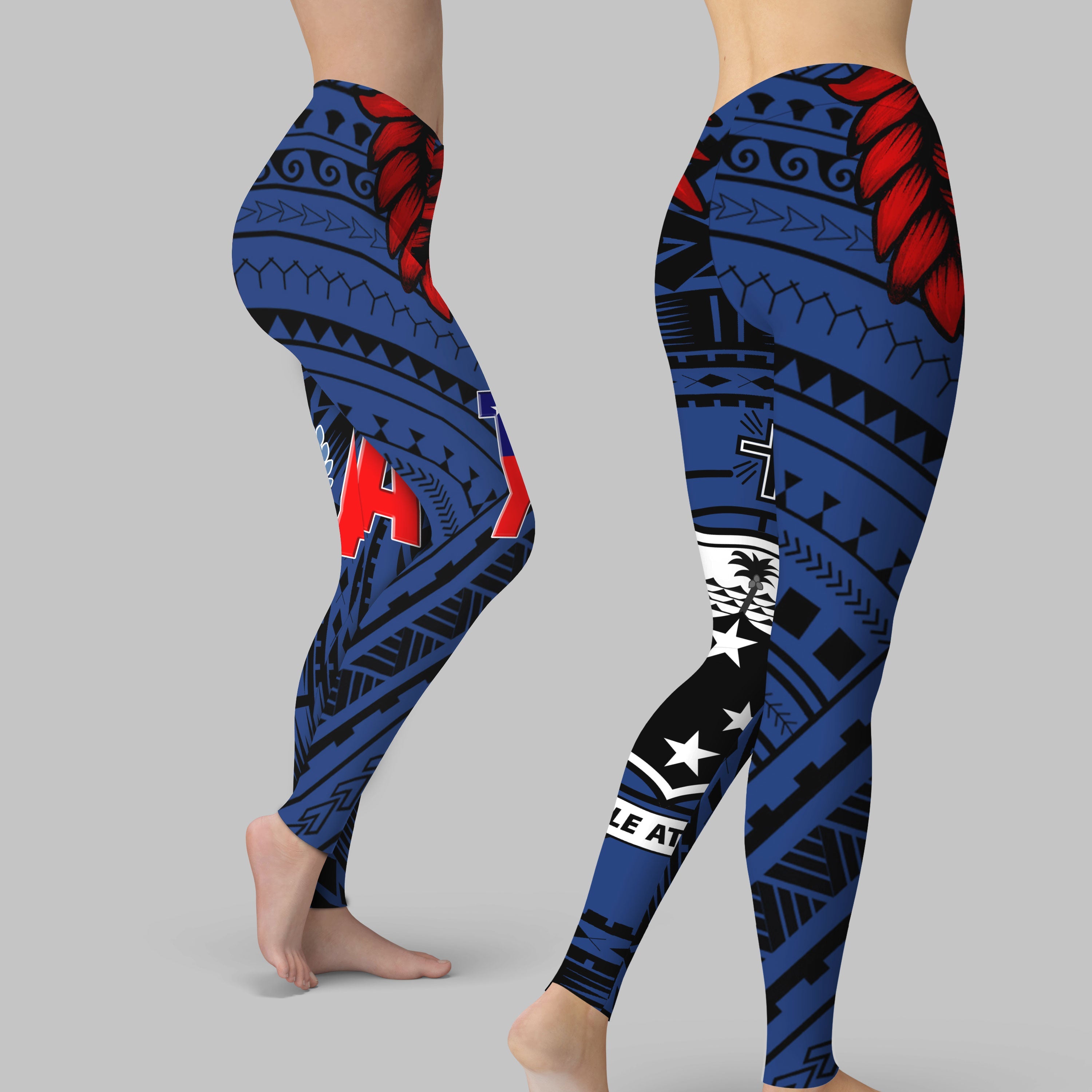 Samoa TOA Rugby Legging Ulafala Style