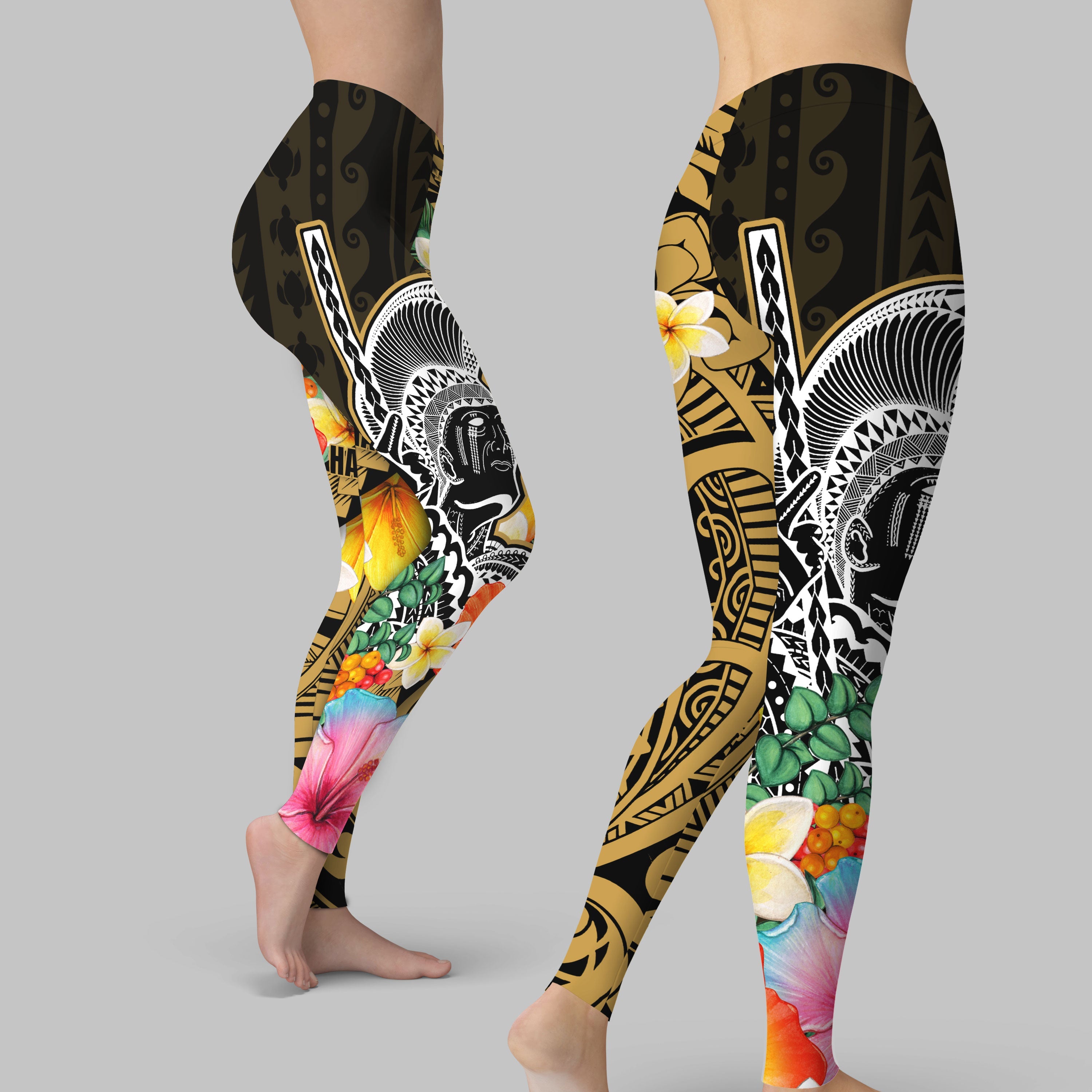 Hawaii Day King Kamehameha Legging