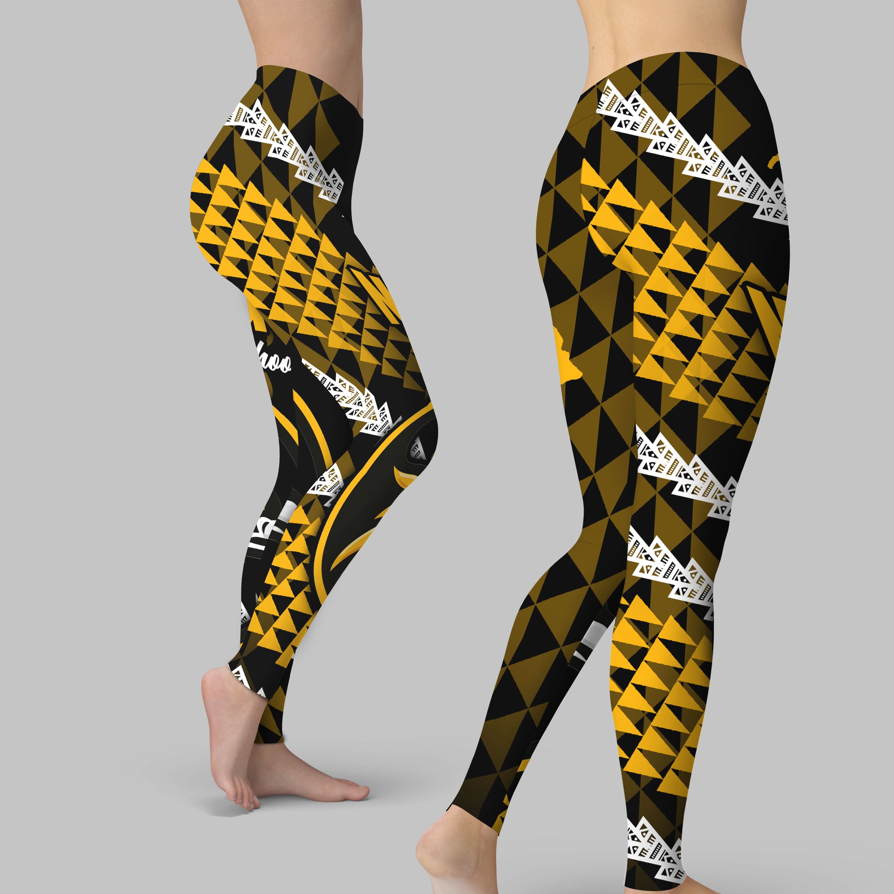 Hawaii Nanakuli High School Legging Map Style