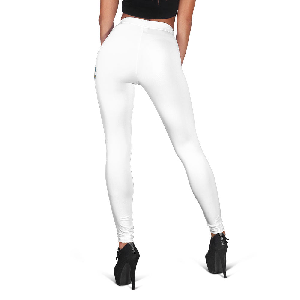 Fraternity Legging - Mu Beta Phi Legging Original White Style