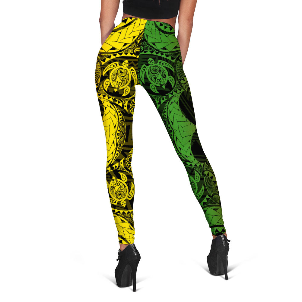 Kanaka Maoli Hawaii Legging Reggae Style