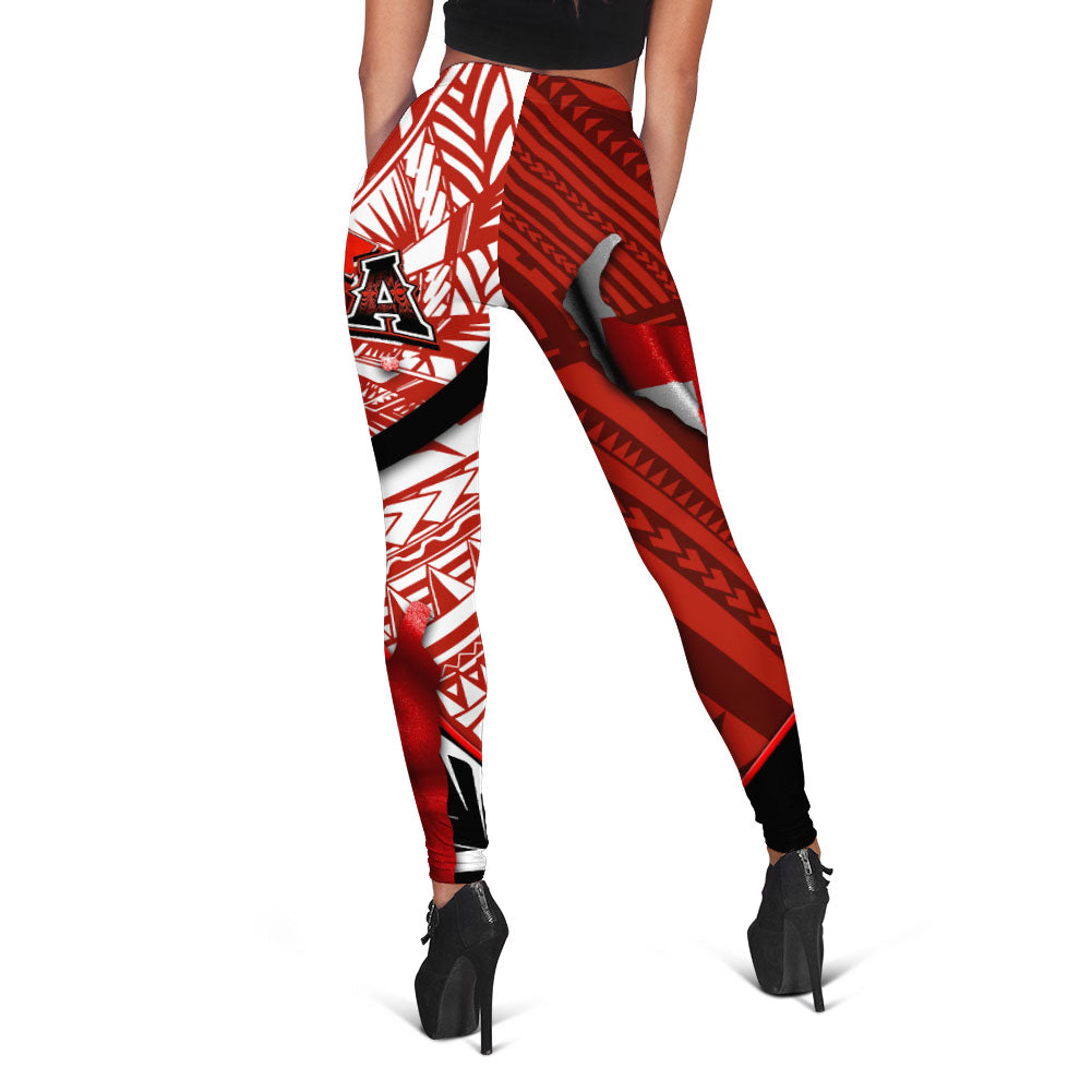 Tonga In My Heart Royal Coat Of Arms Legging