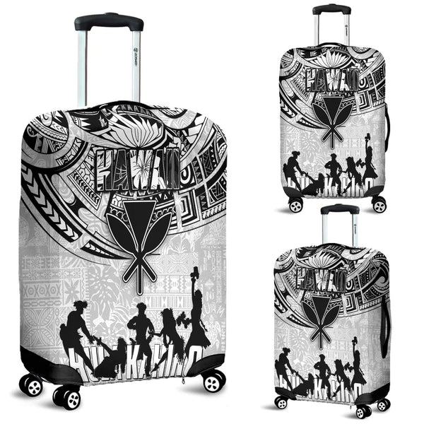 Hawaiian Hula Kahiko Luggage Cover