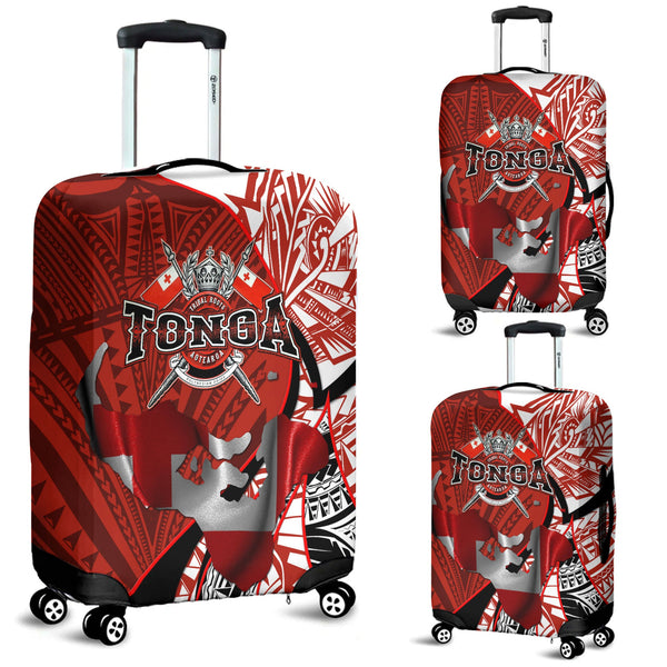 Tonga In My Heart Royal Coat Of Arms Luggage Cover