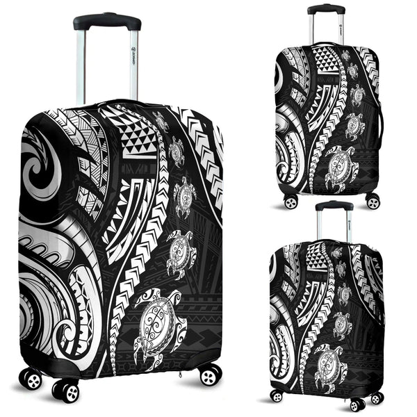 Seal Of American Samoa Luggage Cover Turtle Style