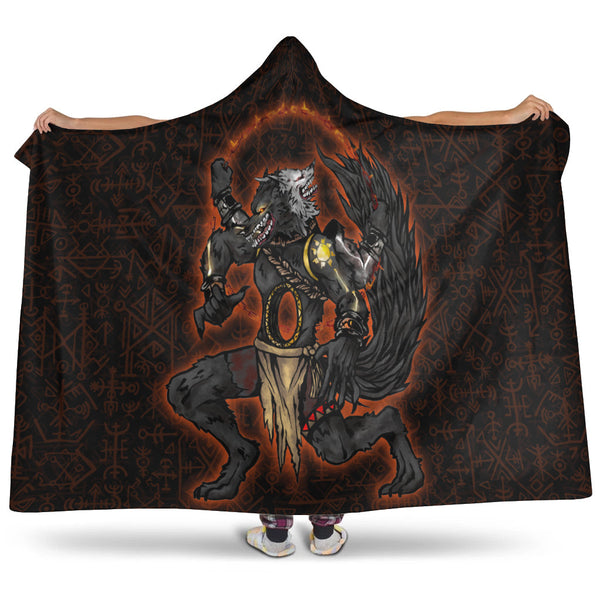 Viking Hooded Blanket Skoll And Hati Art Station