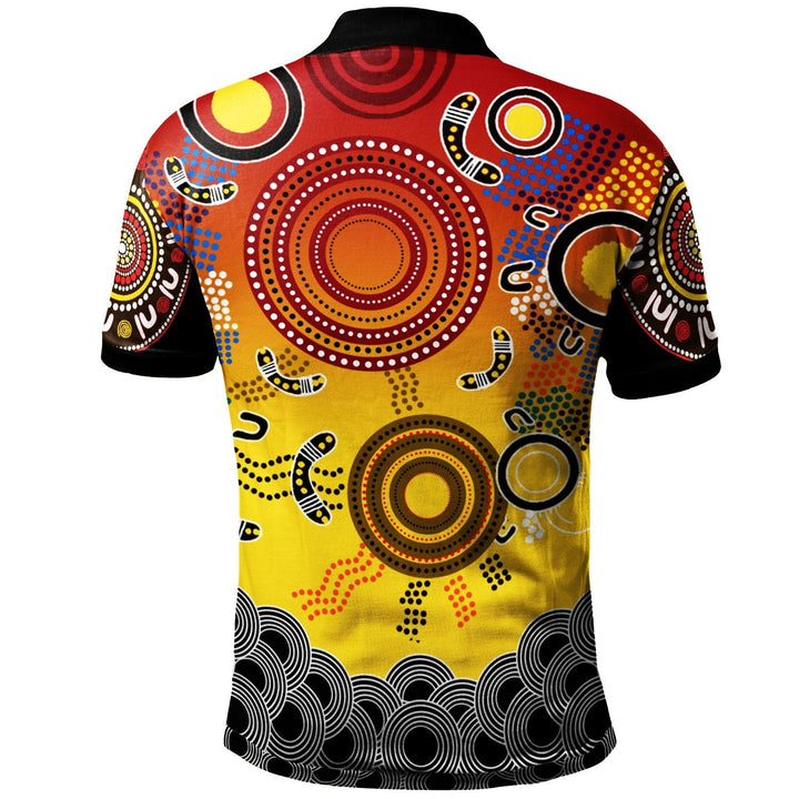 Aboriginal Polo - Aboriginal Girl Polo Shirt