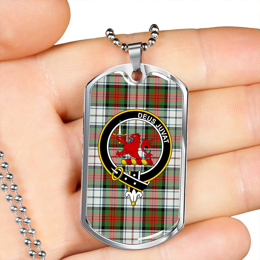 MacDuff Dress Ancient Clan Badge Classic Tartan Dog Tag Necklace