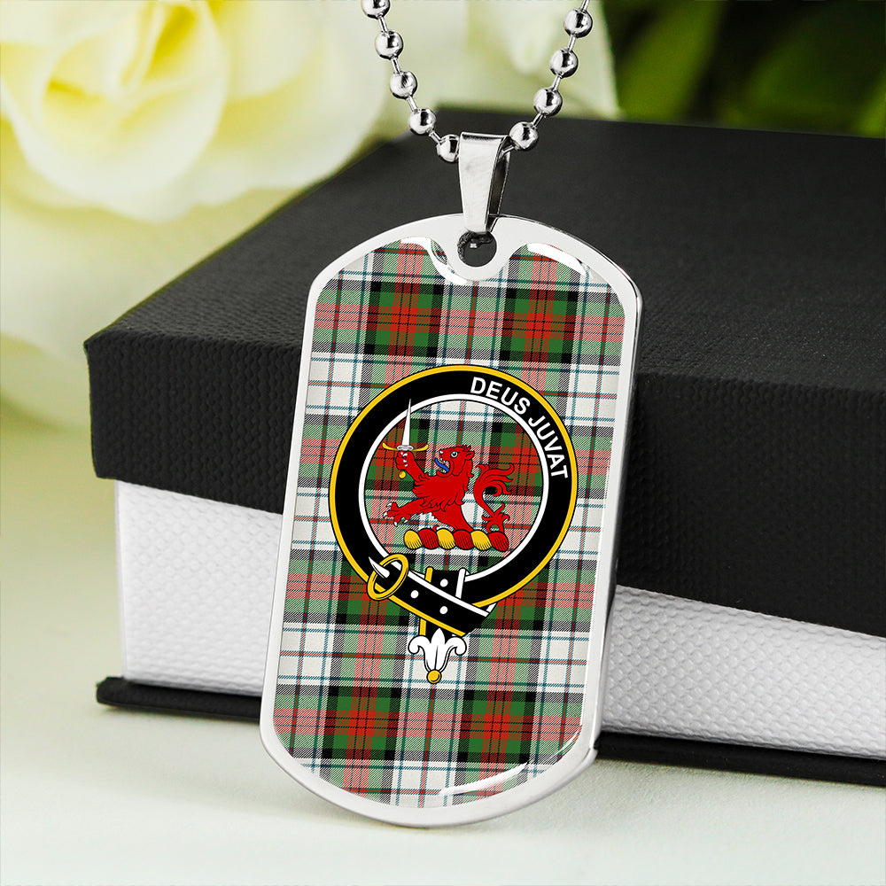 MacDuff Dress Ancient Clan Badge Classic Tartan Dog Tag Necklace