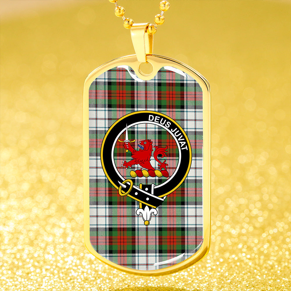 MacDuff Dress Ancient Clan Badge Classic Tartan Dog Tag Necklace