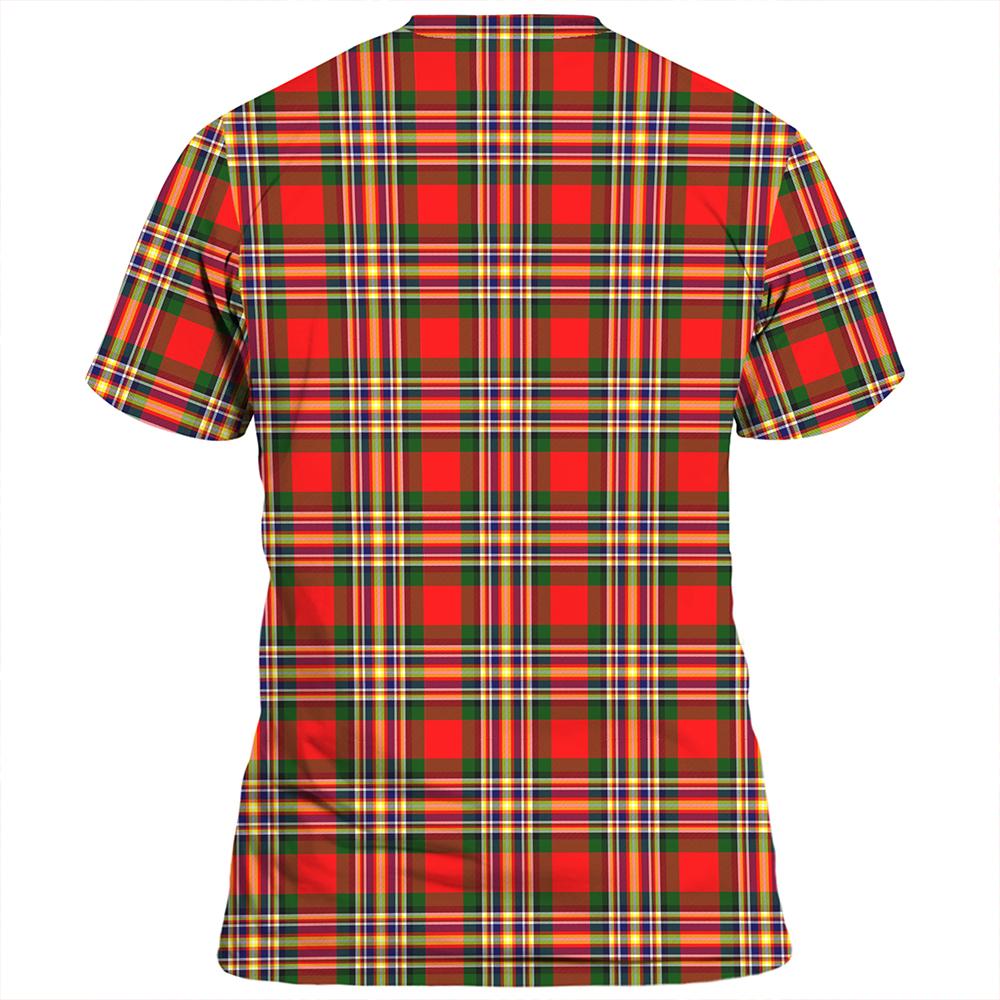 MacGillivray Modern Tartan Classic Crest T-Shirt