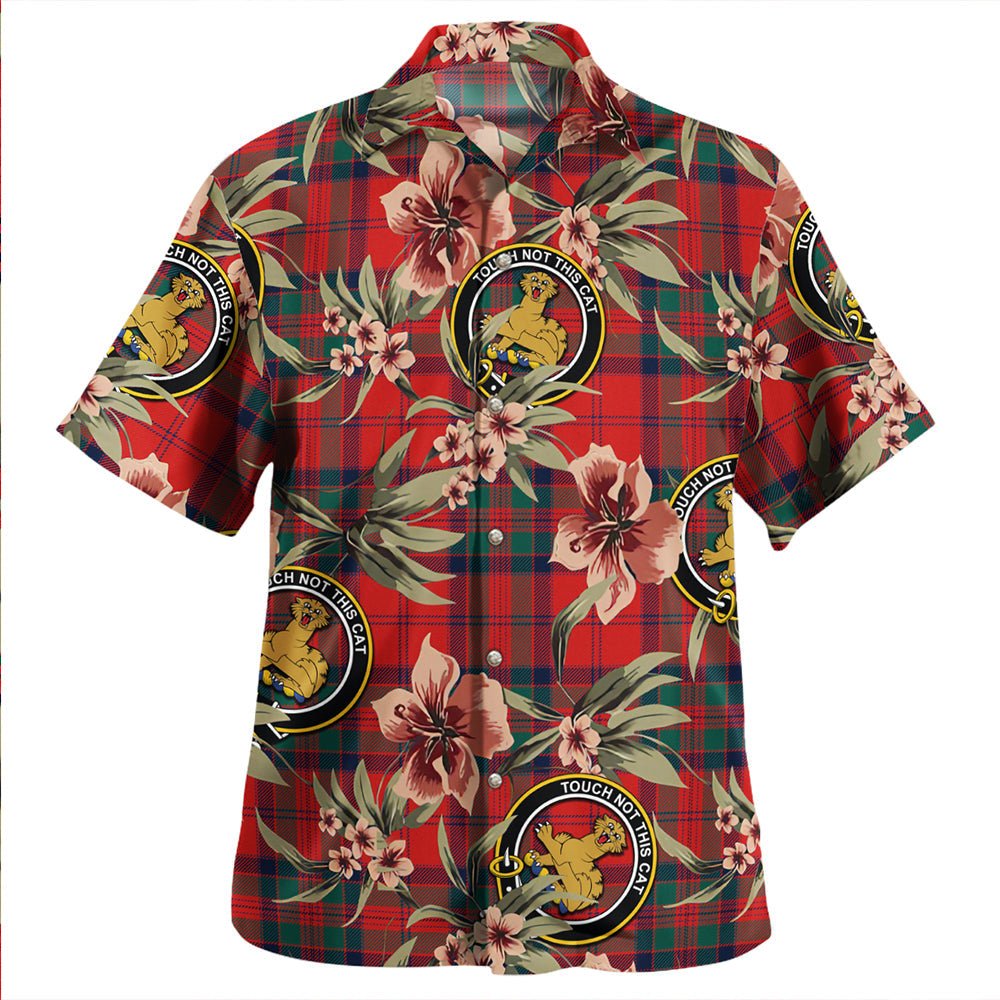 Scottish Tartan MacGillivray Modern Clan Hawaiian Shirt Tropical Old Style