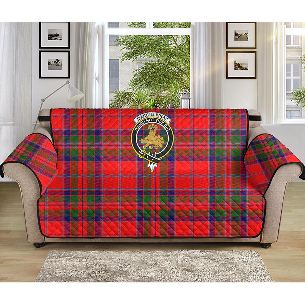 MacGillivray Modern Tartan Classic Crest Sofa Protector