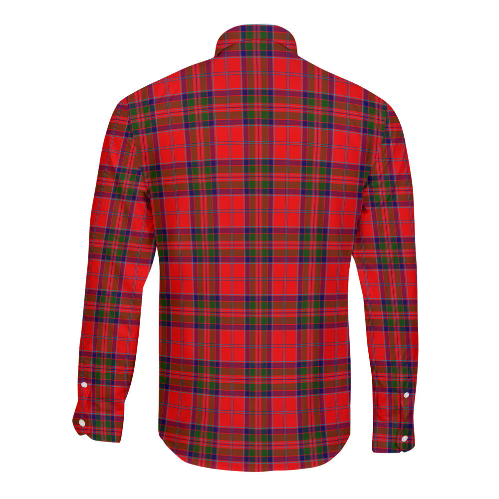 MacGillivray ModernTartan Crest Long Sleeve Button Shirt