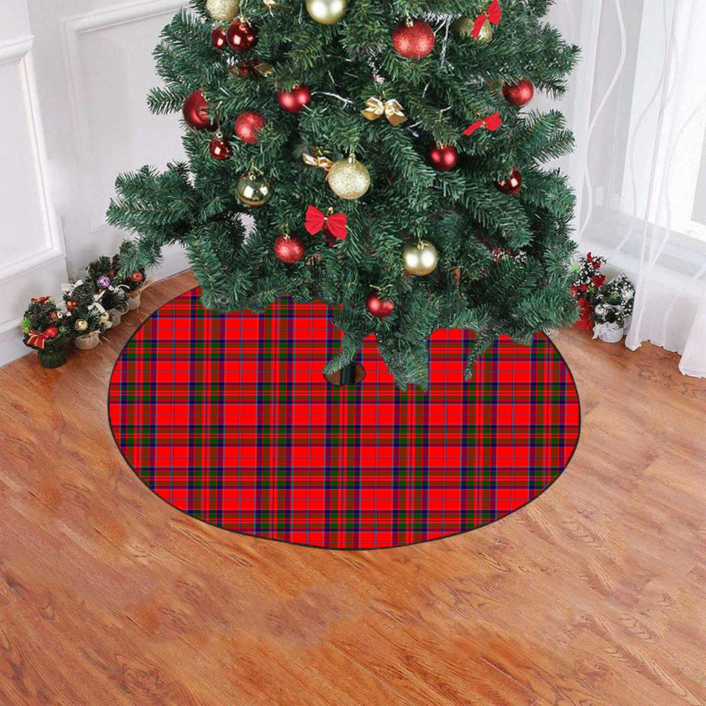 MacGillivray Modern Tartan Plaid Christmas Tree Skirt