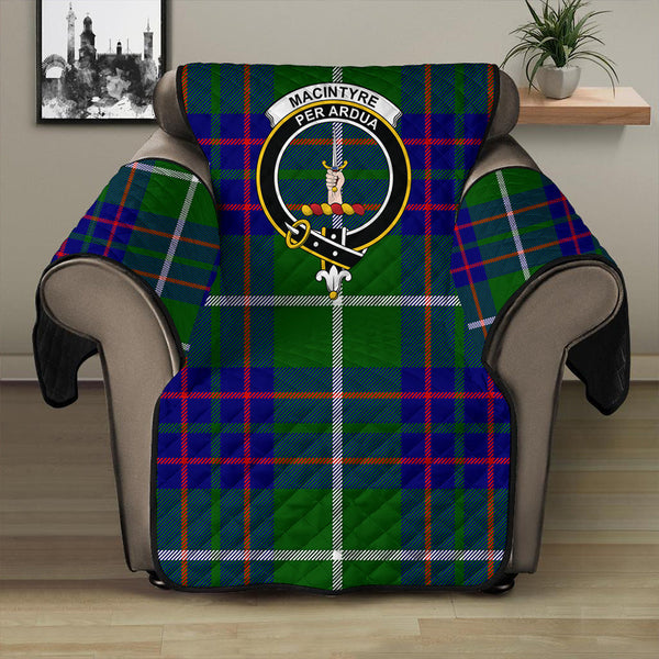 MacIntyre Hunting Modern Tartan Classic Crest Sofa Protector