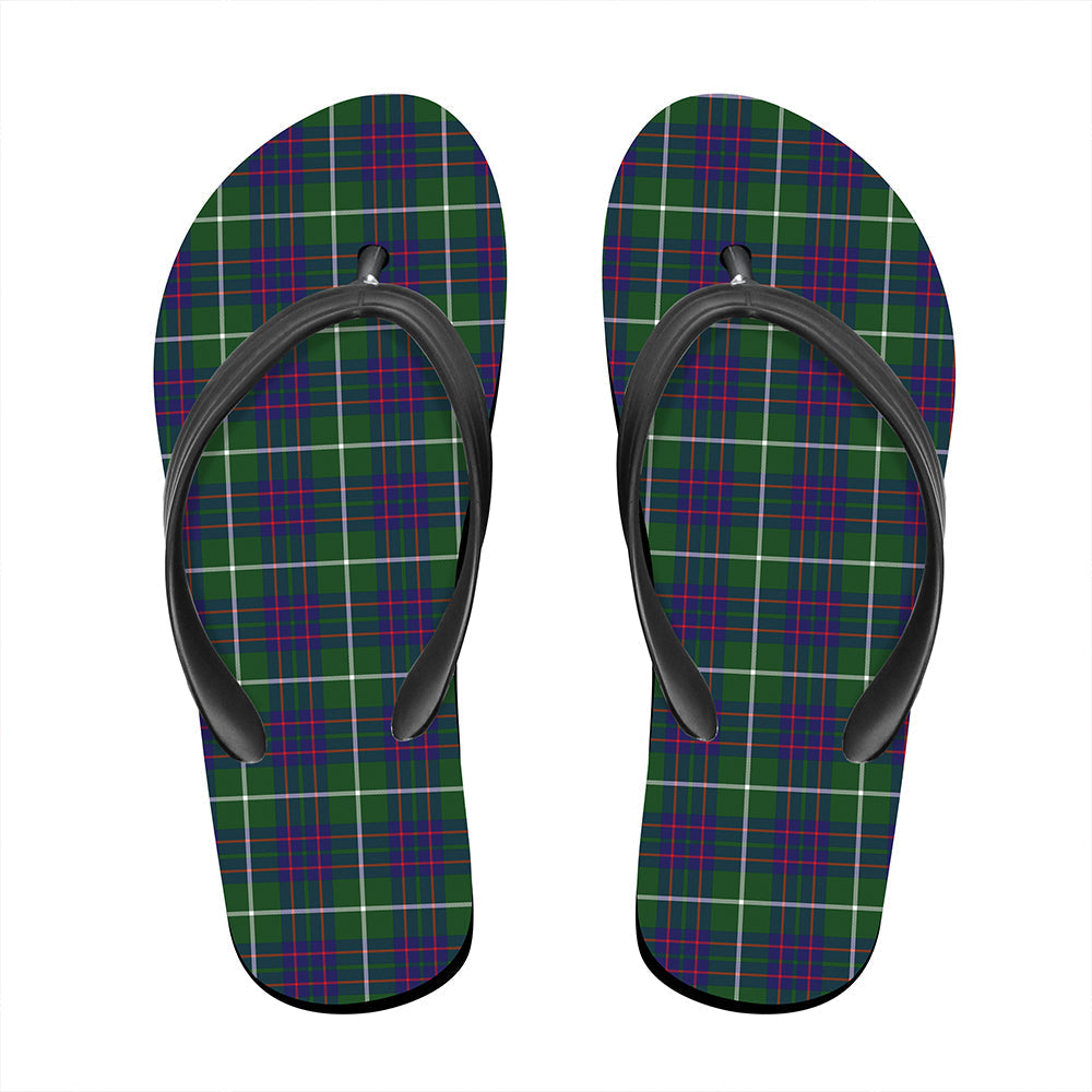 MacIntyre Hunting Modern Tartan Plaid Flip Flop