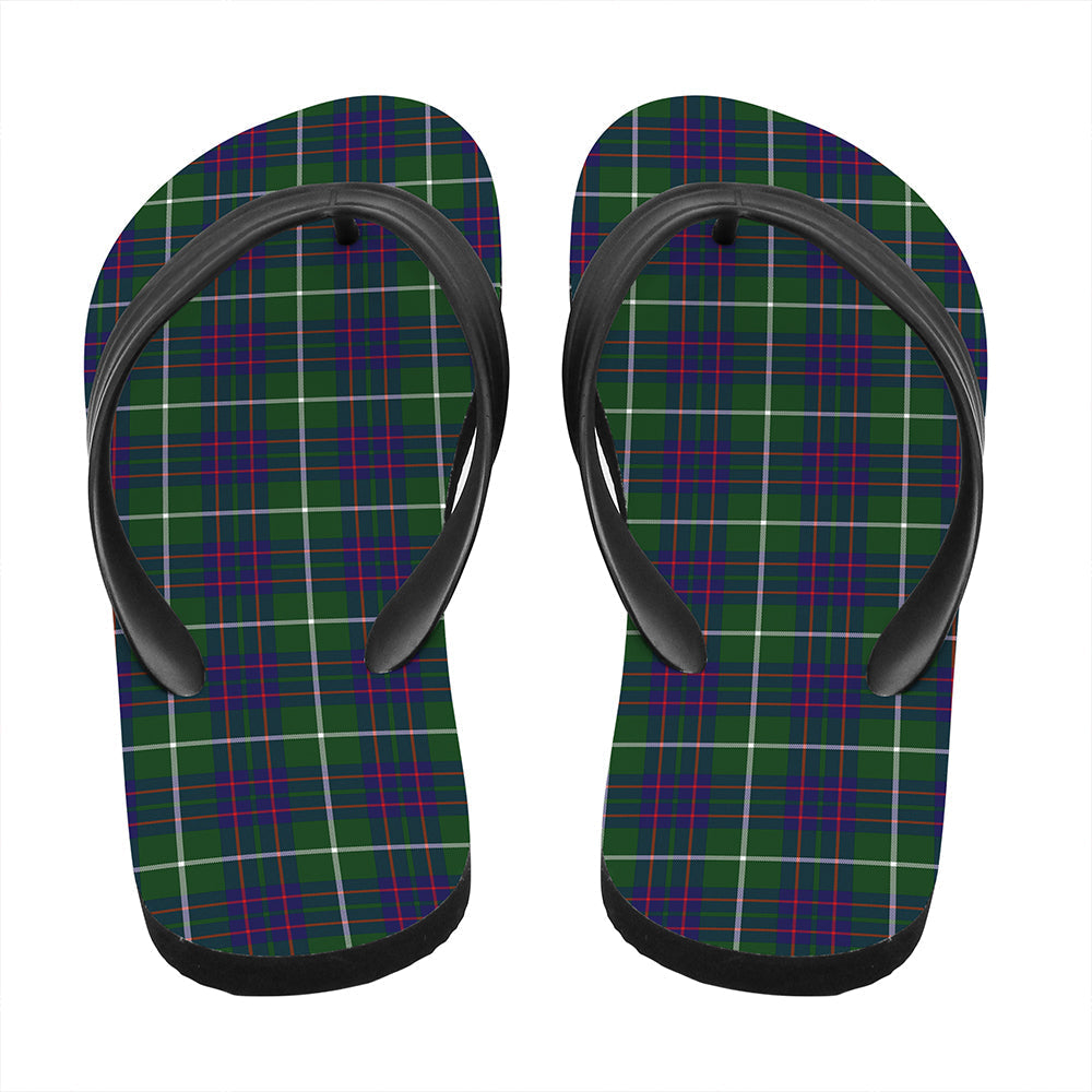 MacIntyre Hunting Modern Tartan Plaid Flip Flop