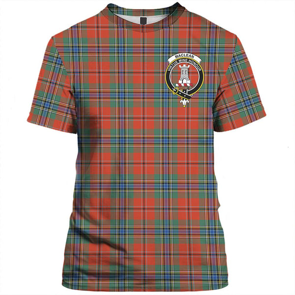 MacLean of Duart Ancient Tartan Classic Crest T-Shirt