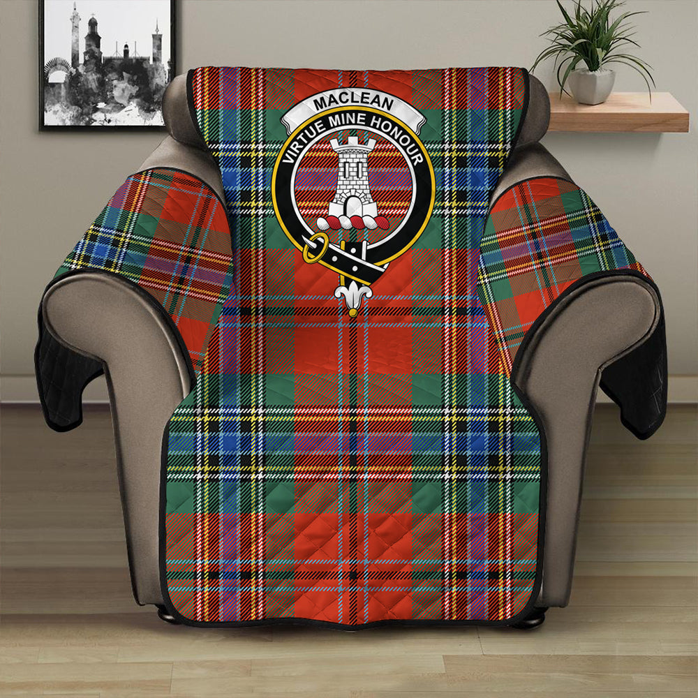 MacLean of Duart Ancient Tartan Classic Crest Sofa Protector