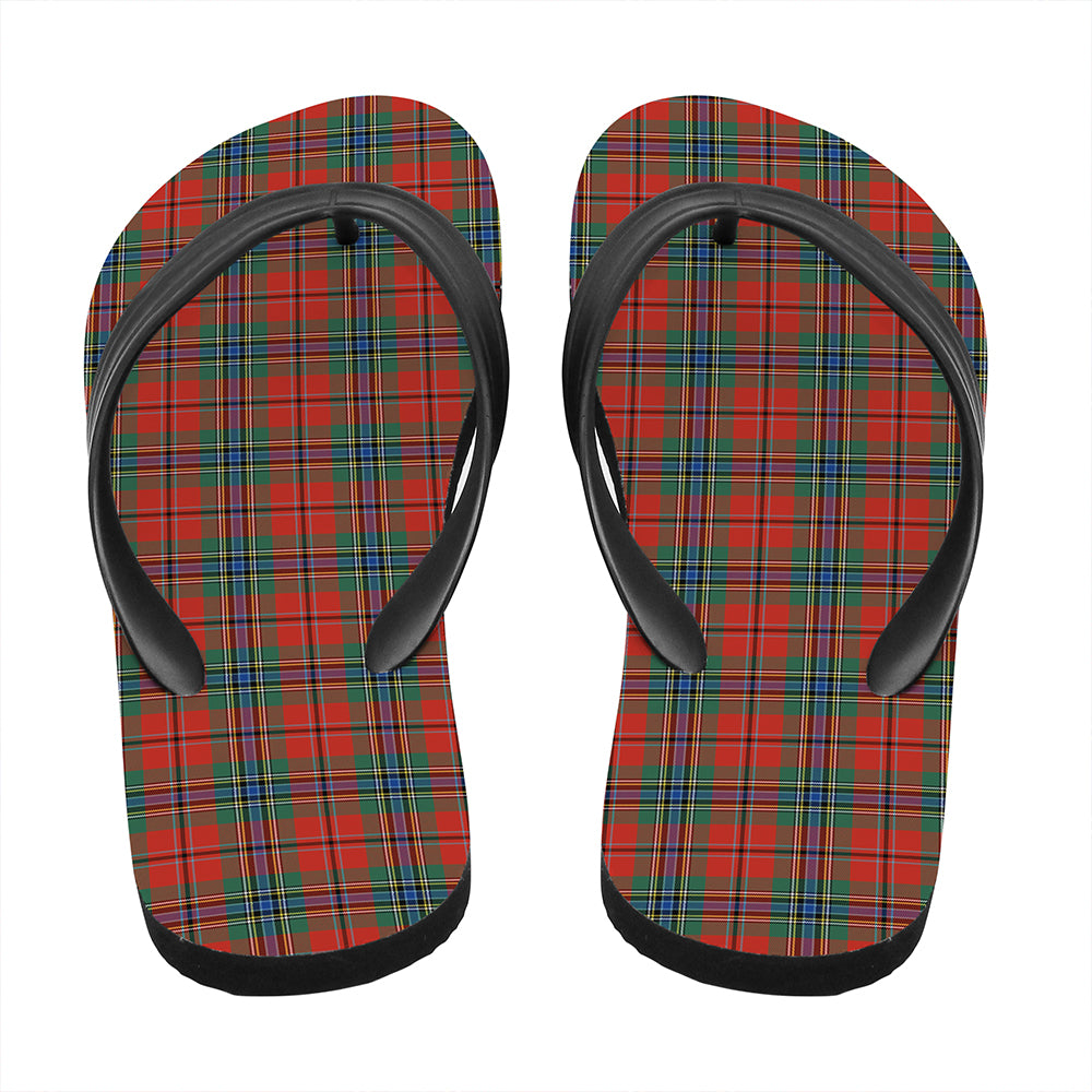 MacLean of Duart Ancient Tartan Plaid Flip Flop