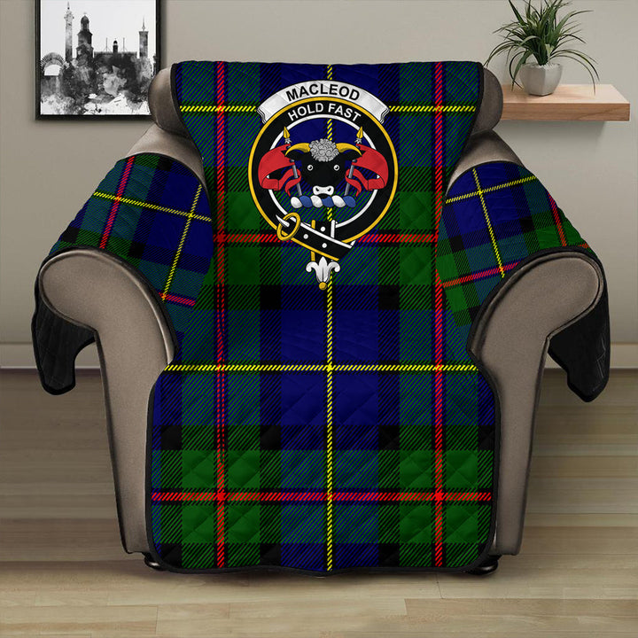 MacLeod of Harris Modern Tartan Classic Crest Sofa Protector