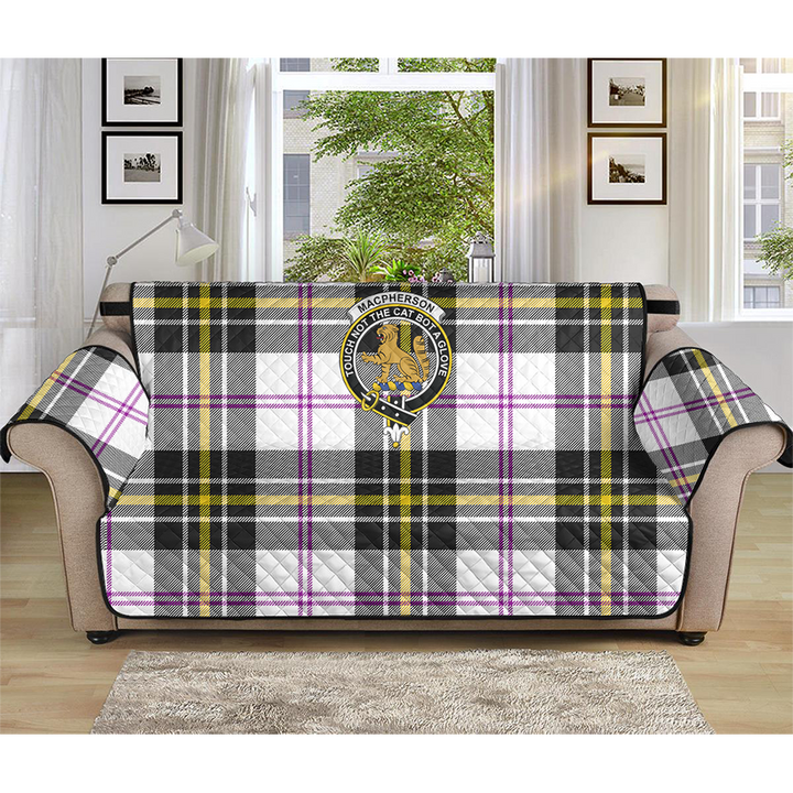 MacPherson Dress Modern Tartan Classic Crest Sofa Protector