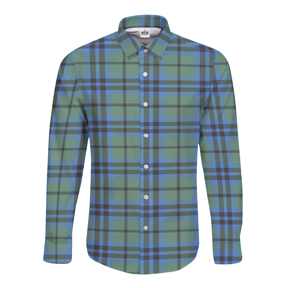 Marshall Tartan Plaid Long Sleeve Button Shirt