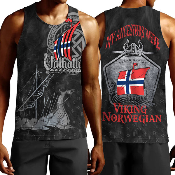 Viking Men's Tank Top Viking Norway Drakkar