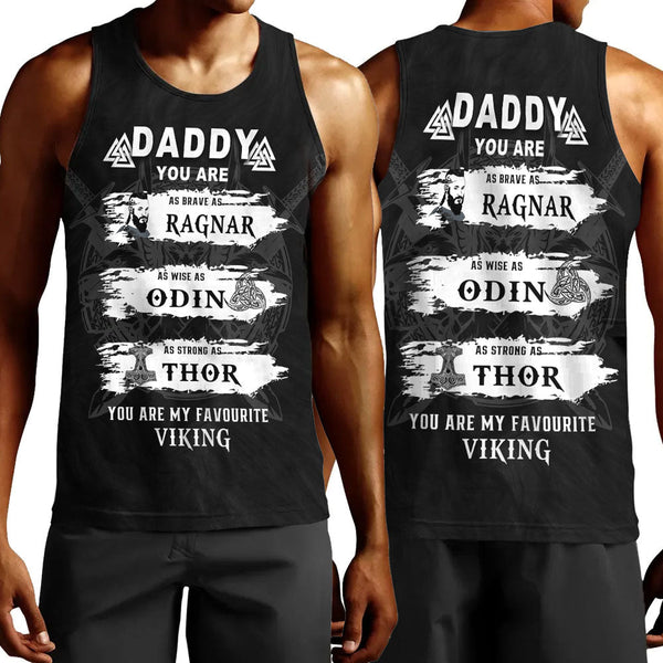 Viking Men's Tank Top Viking Daddy