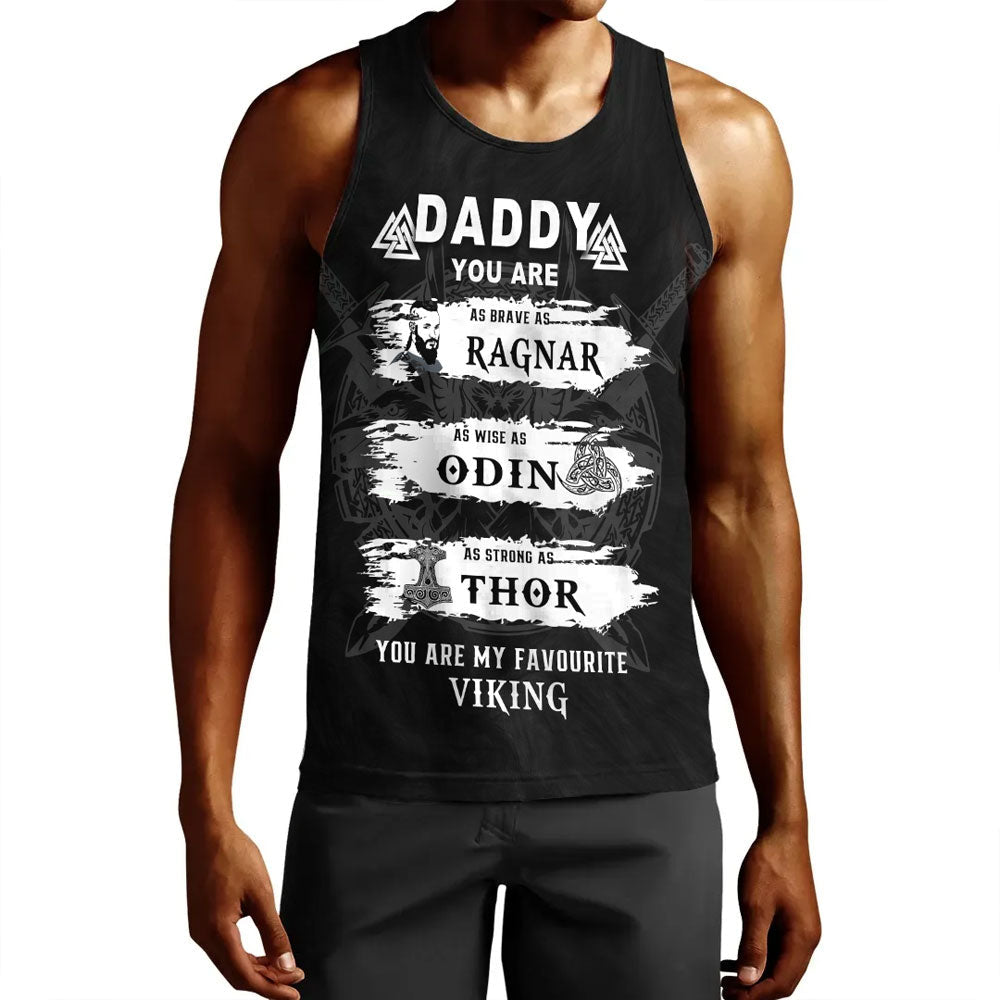 Viking Men's Tank Top Viking Daddy