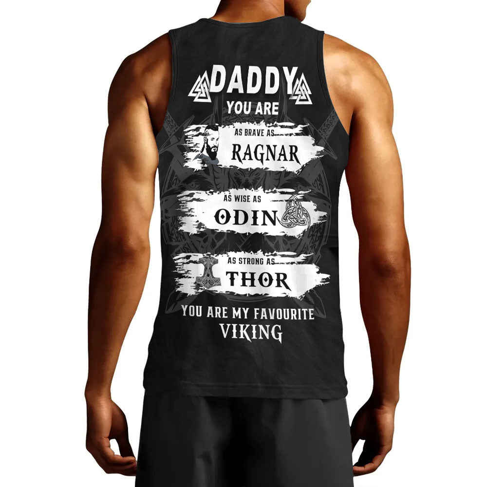 Viking Men's Tank Top Viking Daddy