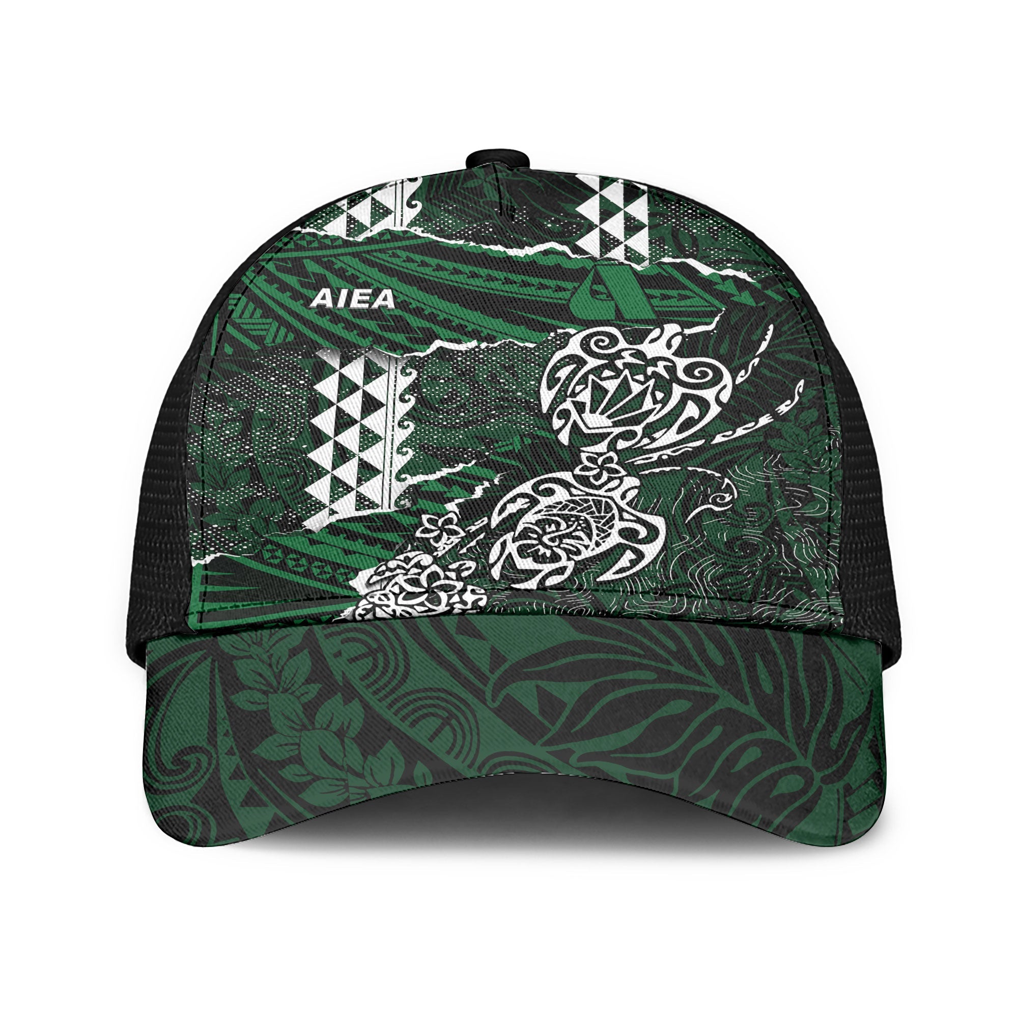 Hawaii Aiea High School Mesh Back Cap Polynesian Turtle Style