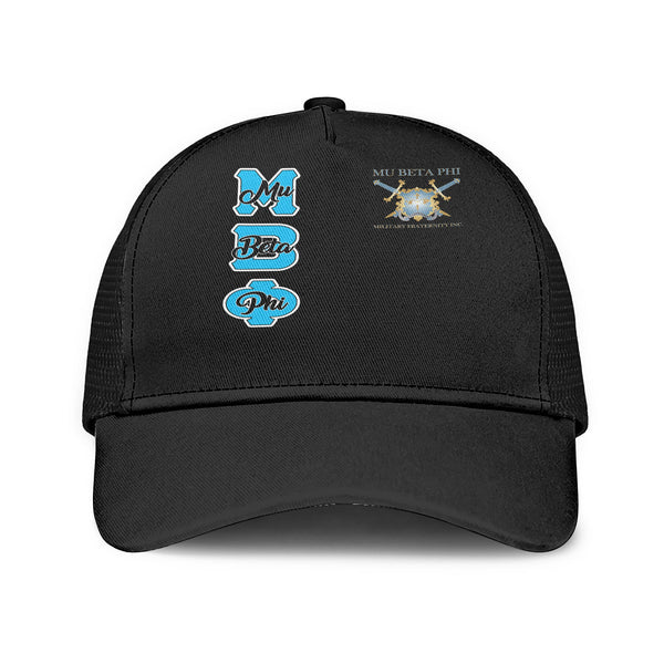 Fraternity Cap - Mu Beta Phi Mesh Back Cap Original Dark Style