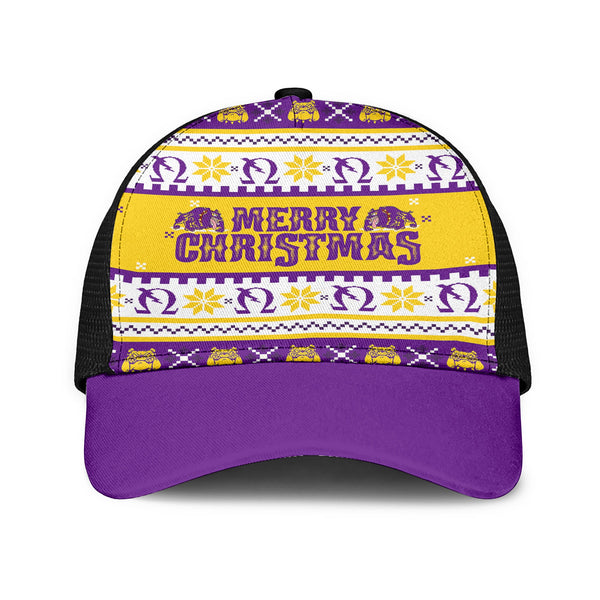 Fraternity Cap - OPP Christmas Bulldog Mesh Back Cap