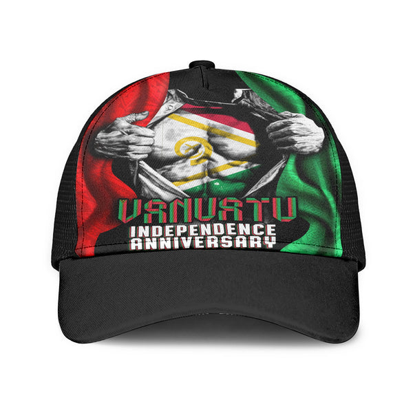 Vanuatu In Me Independence Day Mesh Back Cap 43rd Anniversary Style