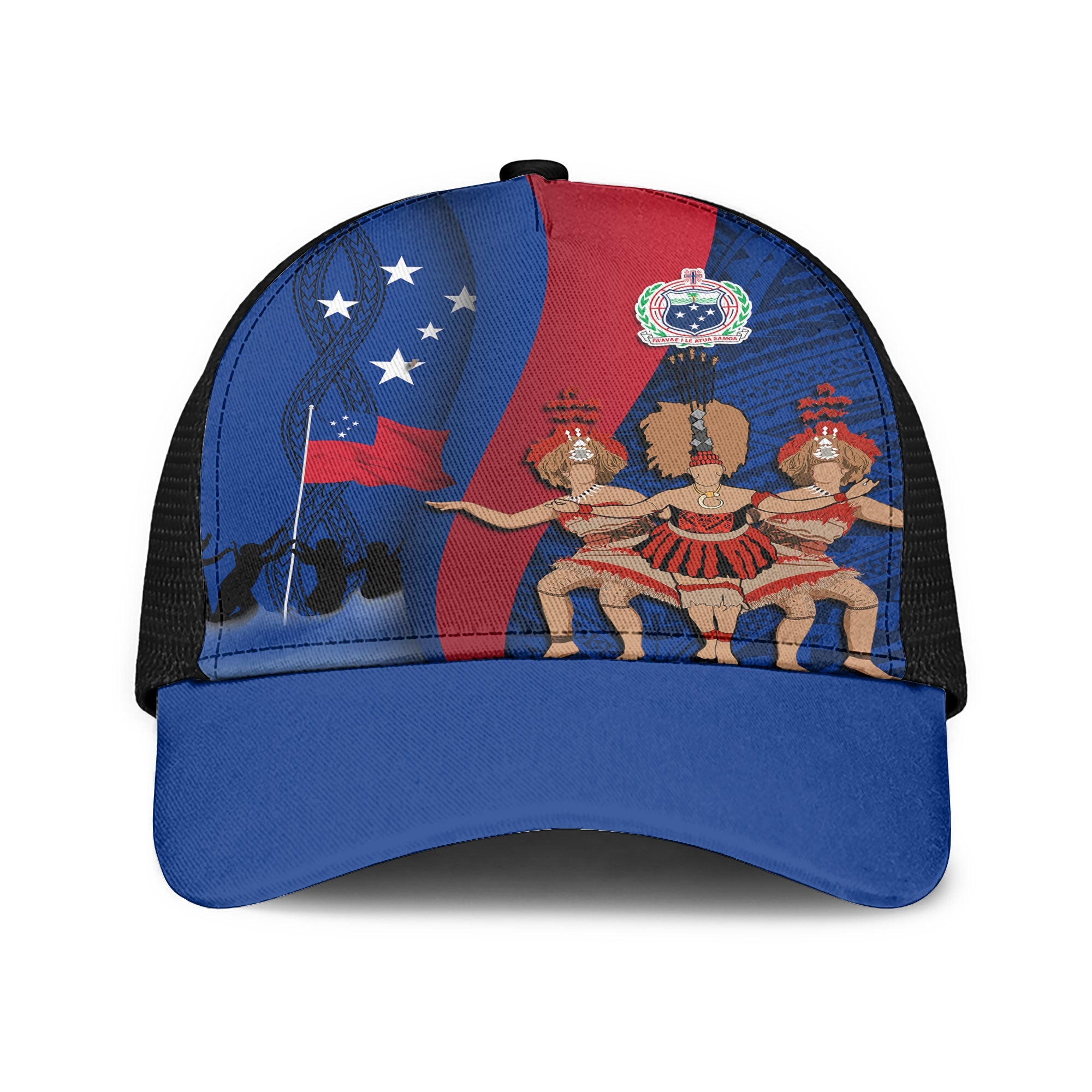 Samoa Independence Day Mesh Back Cap Celebrating Dance Style