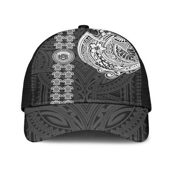 Hawaii Seal Polynesian Turtle Line Mesh Back Cap