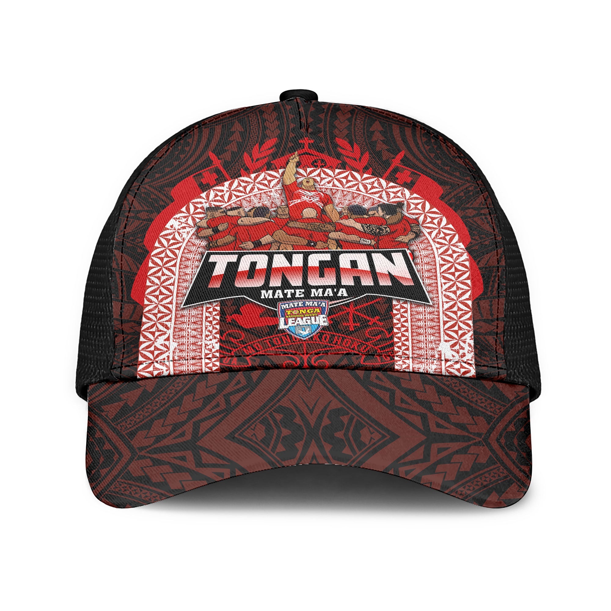 Tonga Mate Ma'a Rugby League Mesh Back Cap