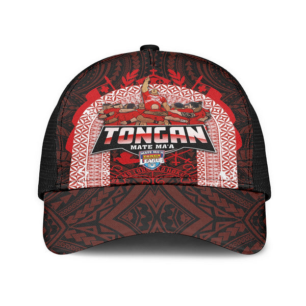 Tonga Mate Ma'a Rugby League Mesh Back Cap