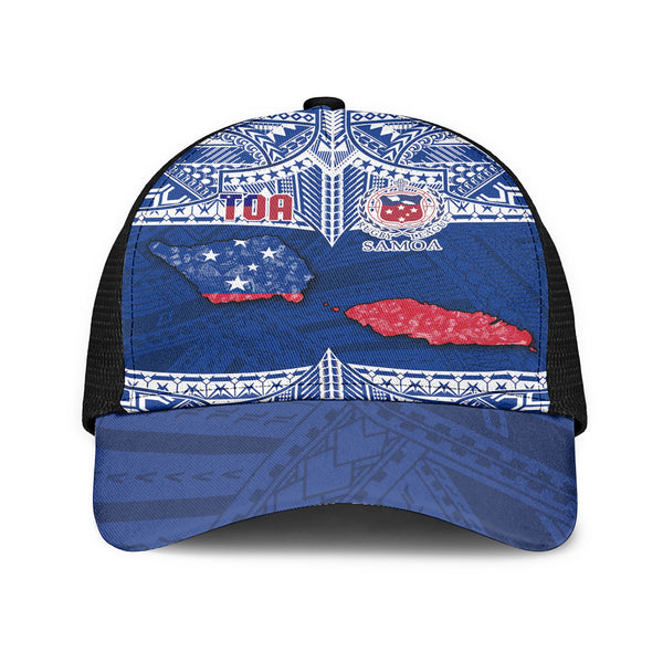 Samoa TOA Rugby Mesh Back Cap Map Style