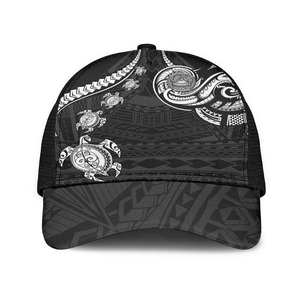 Seal Of American Samoa Mesh Back Cap Turtle Style