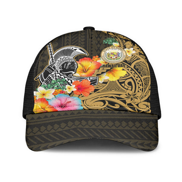 Hawaii Day King Kamehameha Mesh Back Cap