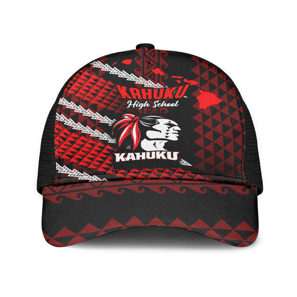 Hawaii Kahuku High & Intermediate School Mesh Back Cap Map Style