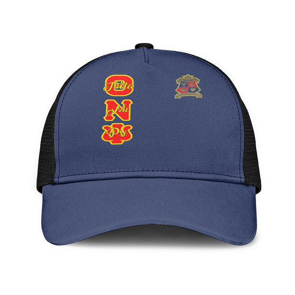 Fraternity Cap - Theta Nu Psi Mesh Back Cap Original Blue Style