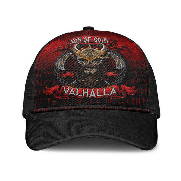 Viking Mesh Back Cap Son Of Odin Valhalla